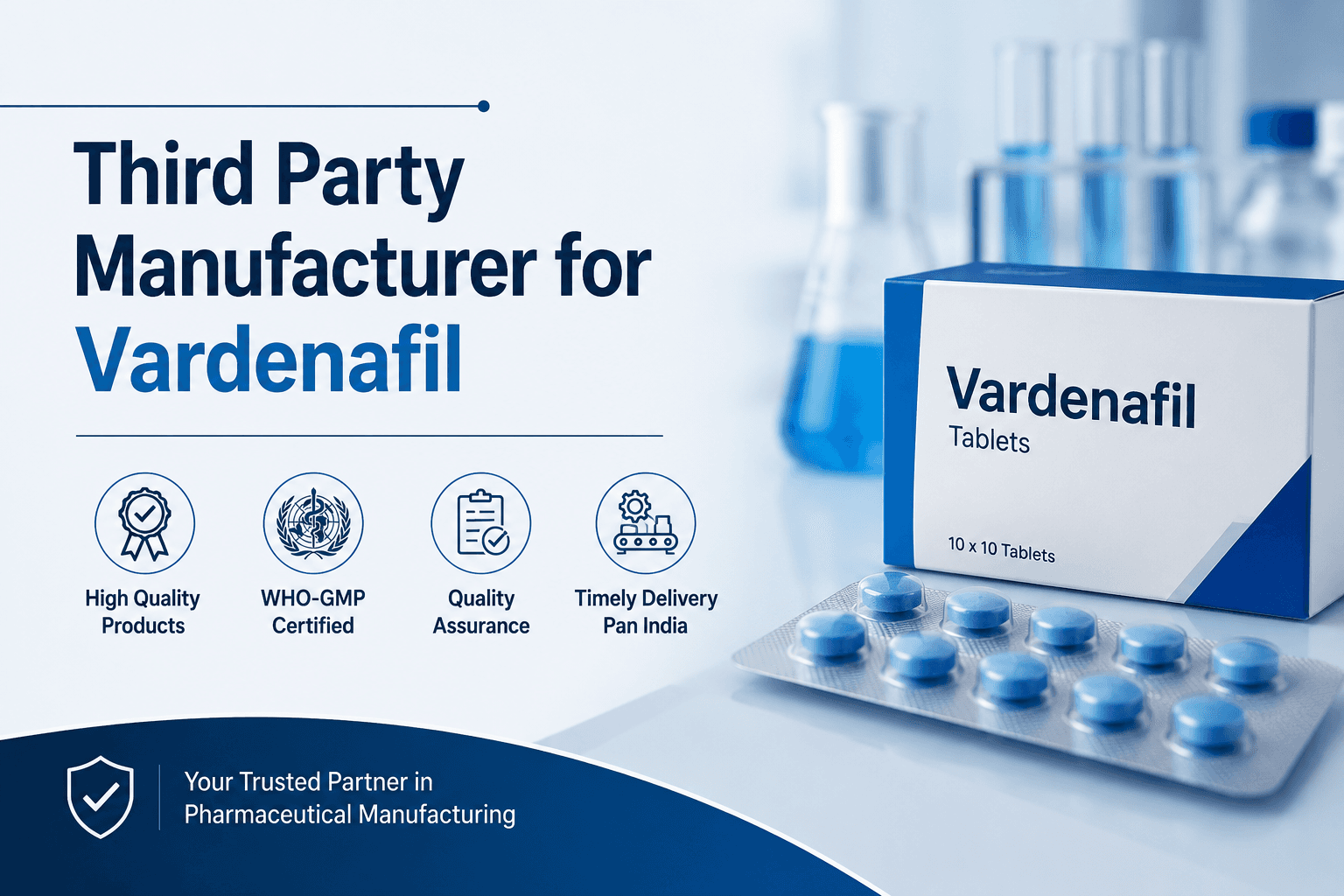 How to Choose the Best Third Party Manufacturer for Vardenafil