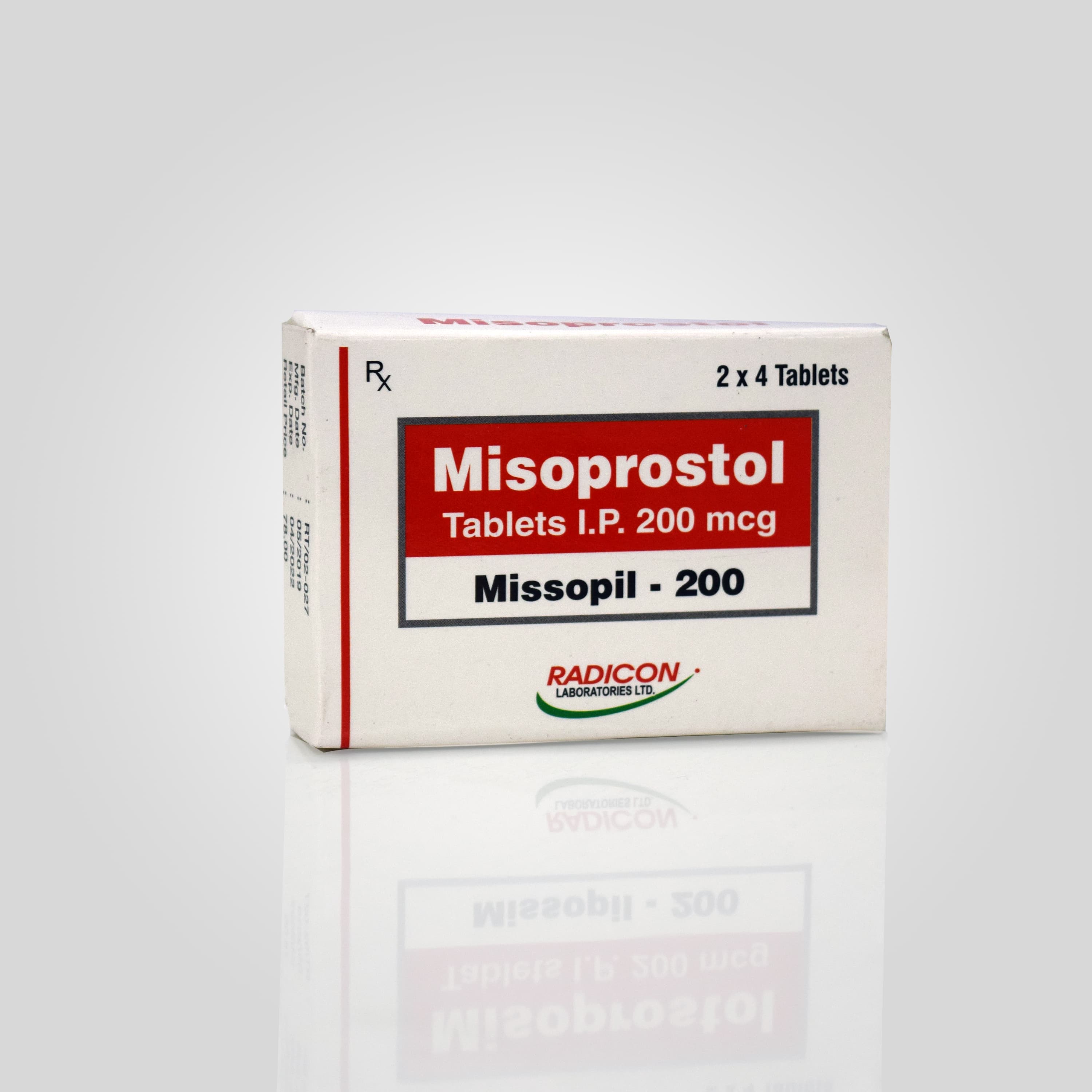 MISOPROSTOL MISSOPIL 200mcg